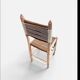 Woven rope Moroccan chair