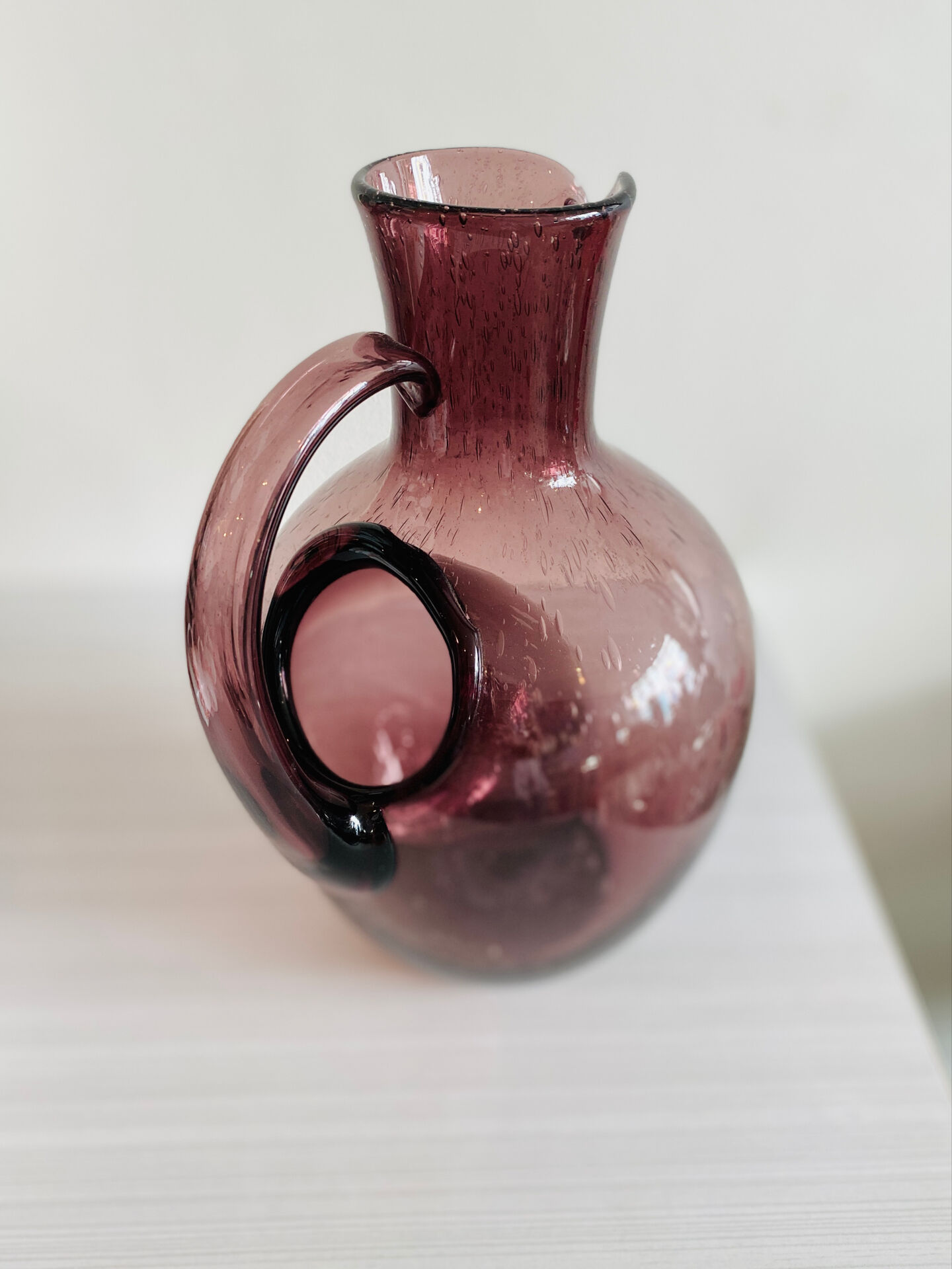 Ice pitcher carafe glassware Biot