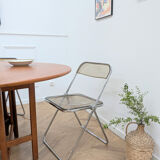 3 chaises Plia - Giancarlo Piretti pour Castelli