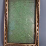 Set of 6 frames old carved wood gilded stucco wood around 1900 & various SB