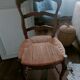 Rustic straw chair