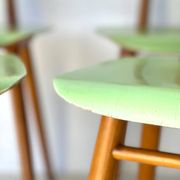 Chaises de salle à manger par TON, ensemble de 4