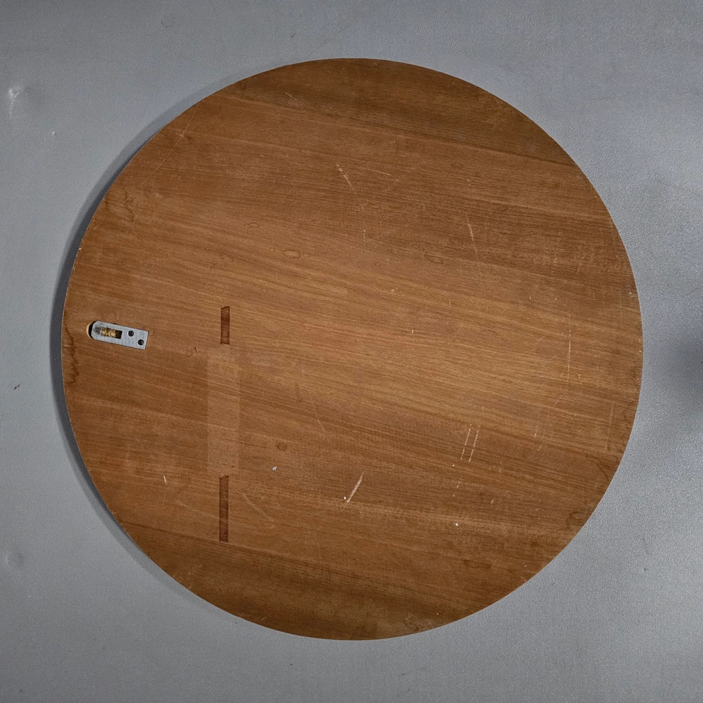 Miroir rond du milieu du siècle des années 1960