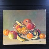 Fruit basket painting