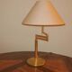Relux Milano multi-adjustable brass table lamp, Italy 1970s