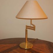 Lampe de table multi-réglable en laiton Relux Milano, Italie, années 1970