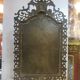 Bronze candle holder mirror