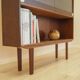 Bibliothèque en chêne, design danois, années 1970, fabriquée au Danemark