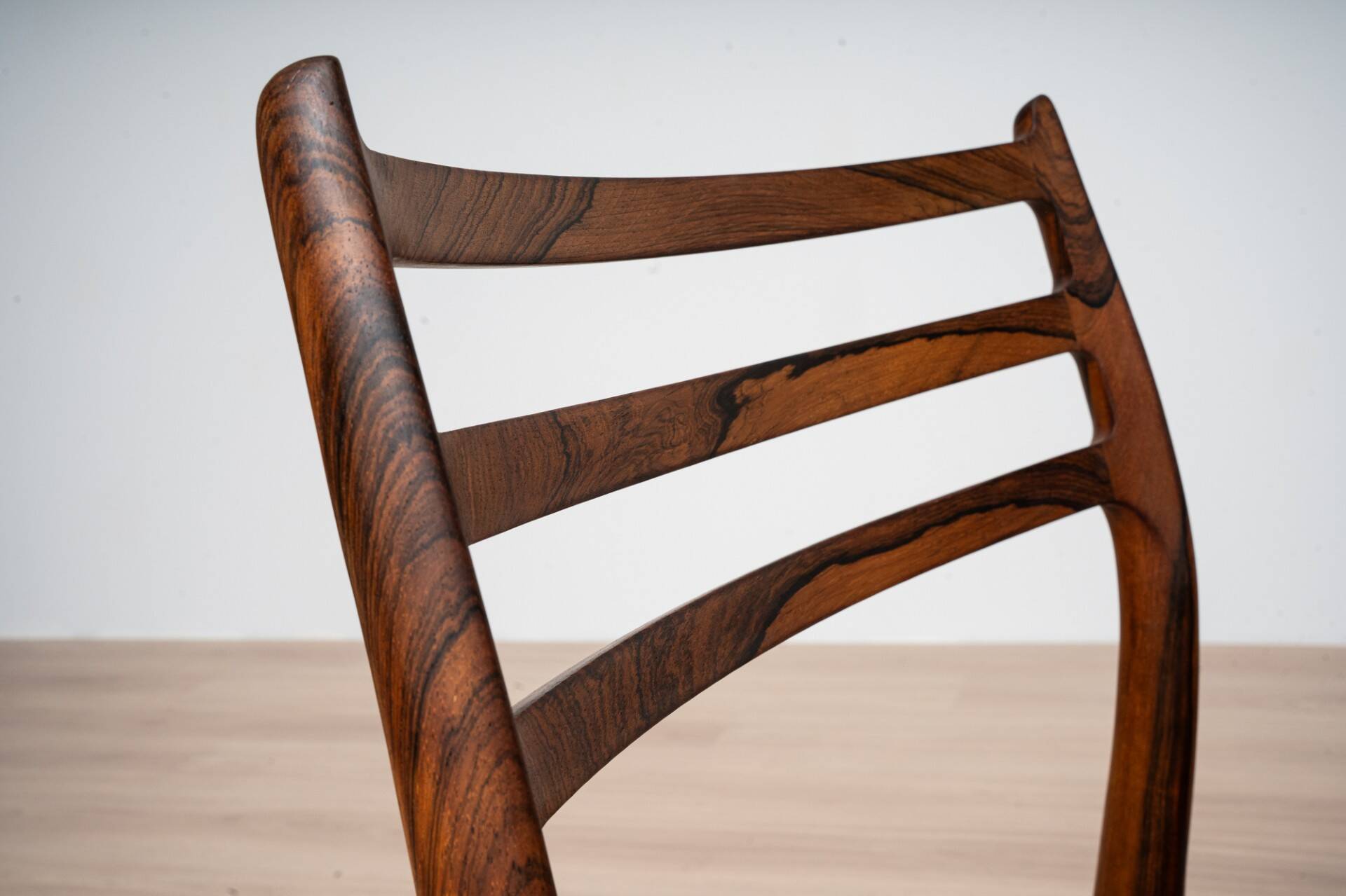 Niels Otto Møller Model 15 Dining Table with Six Model 78 Chairs, J.L. Møll