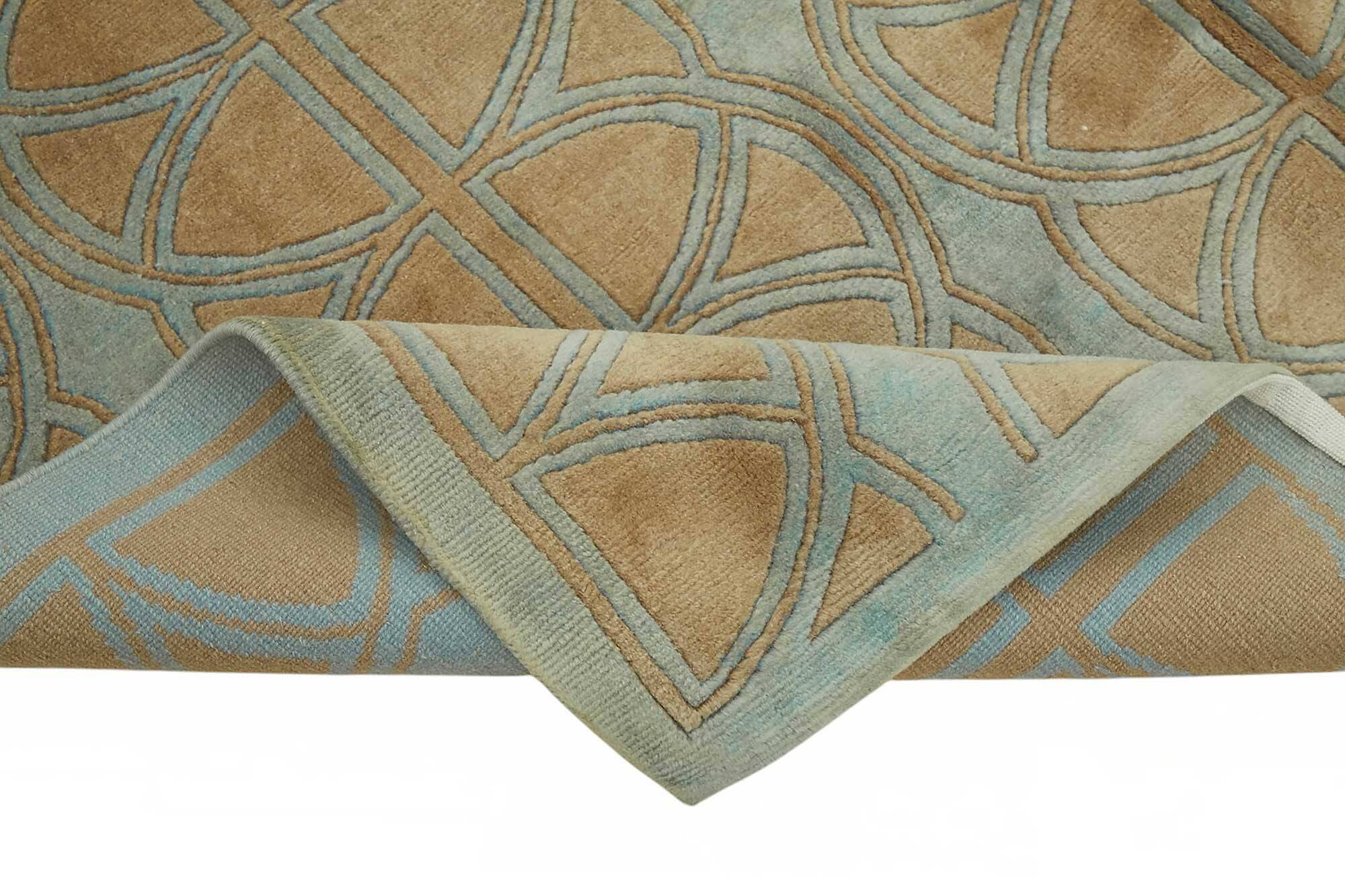 Turkish Handknotted Wool Oushak Rug 188 cm x 272 cm