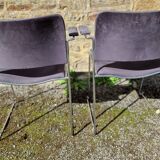 Set of 2 David Rowland 40/4 armchairs for Howe