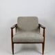 Fauteuil Lounge GFM63 Marron Clair par J. Kedziorek, 1970s