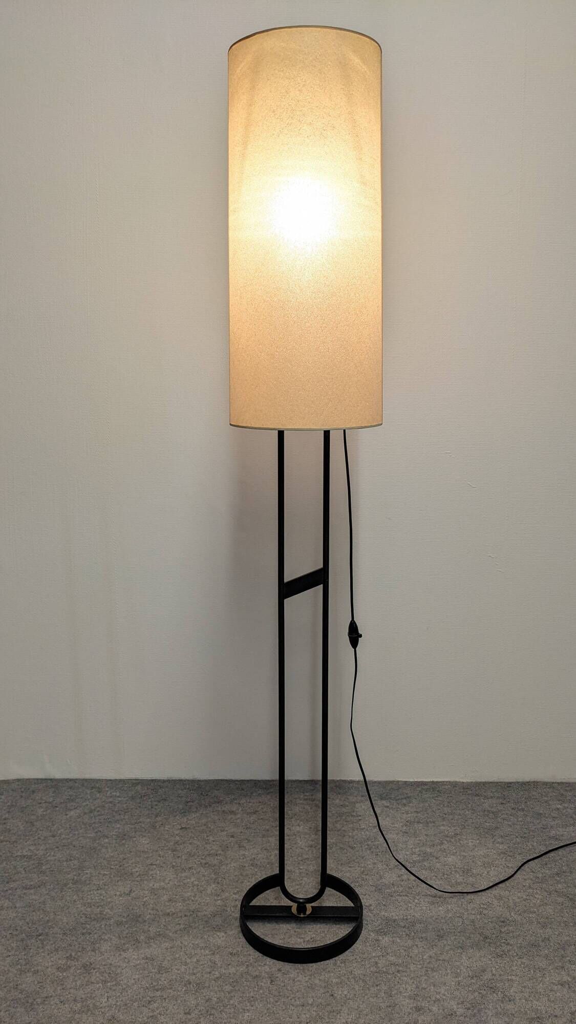 Modernist Totem Floor Lamp Maison Arlus, France circa 1950