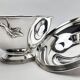 Vegetable Dish, Silver Metal Soup Tureen, Empire Style, Malmaison