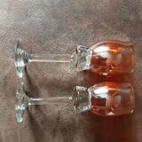 Set of 2 original stemmed glasses