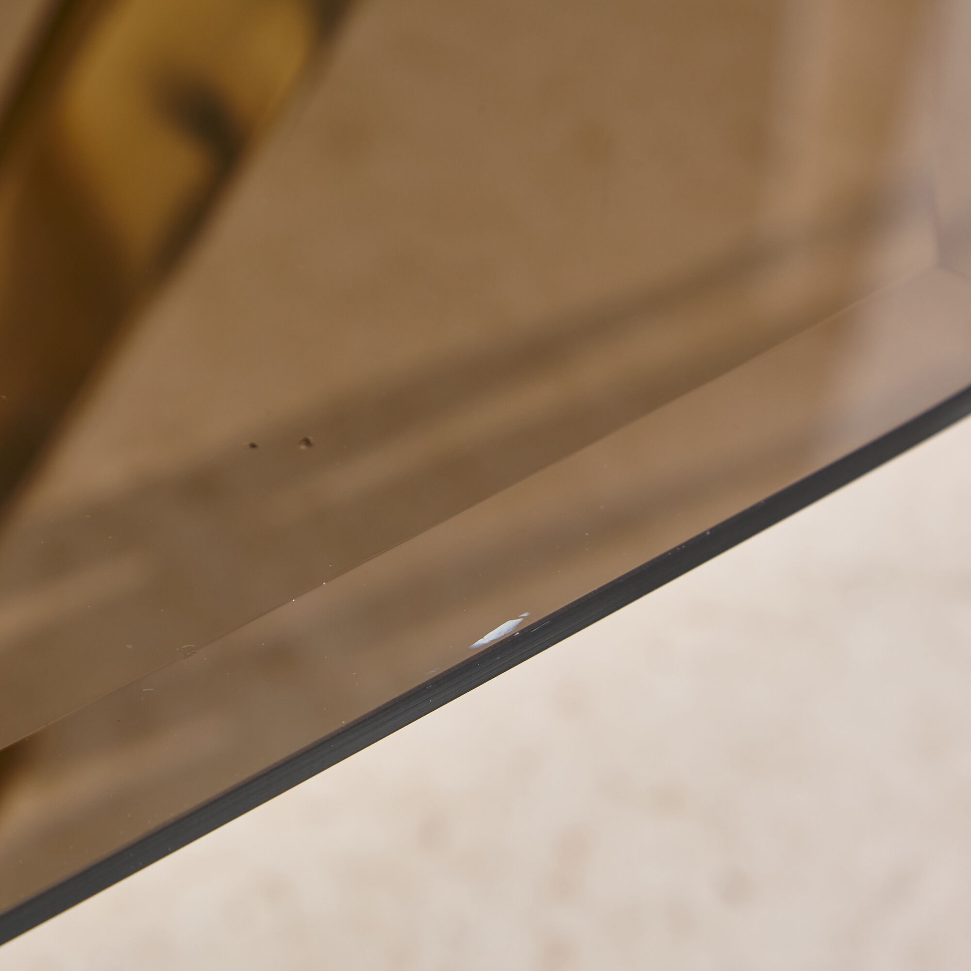 Brass coffee table by Roger Sprunger for Dunbar