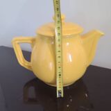 Vintage yellow teapot