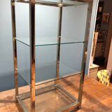 Étagère verre et metal