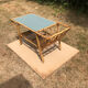 Rattan coffee table