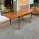 Vintage dining table from the 60s in extendable teak