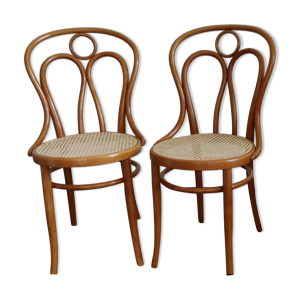 2 chaises bistrot Kohn