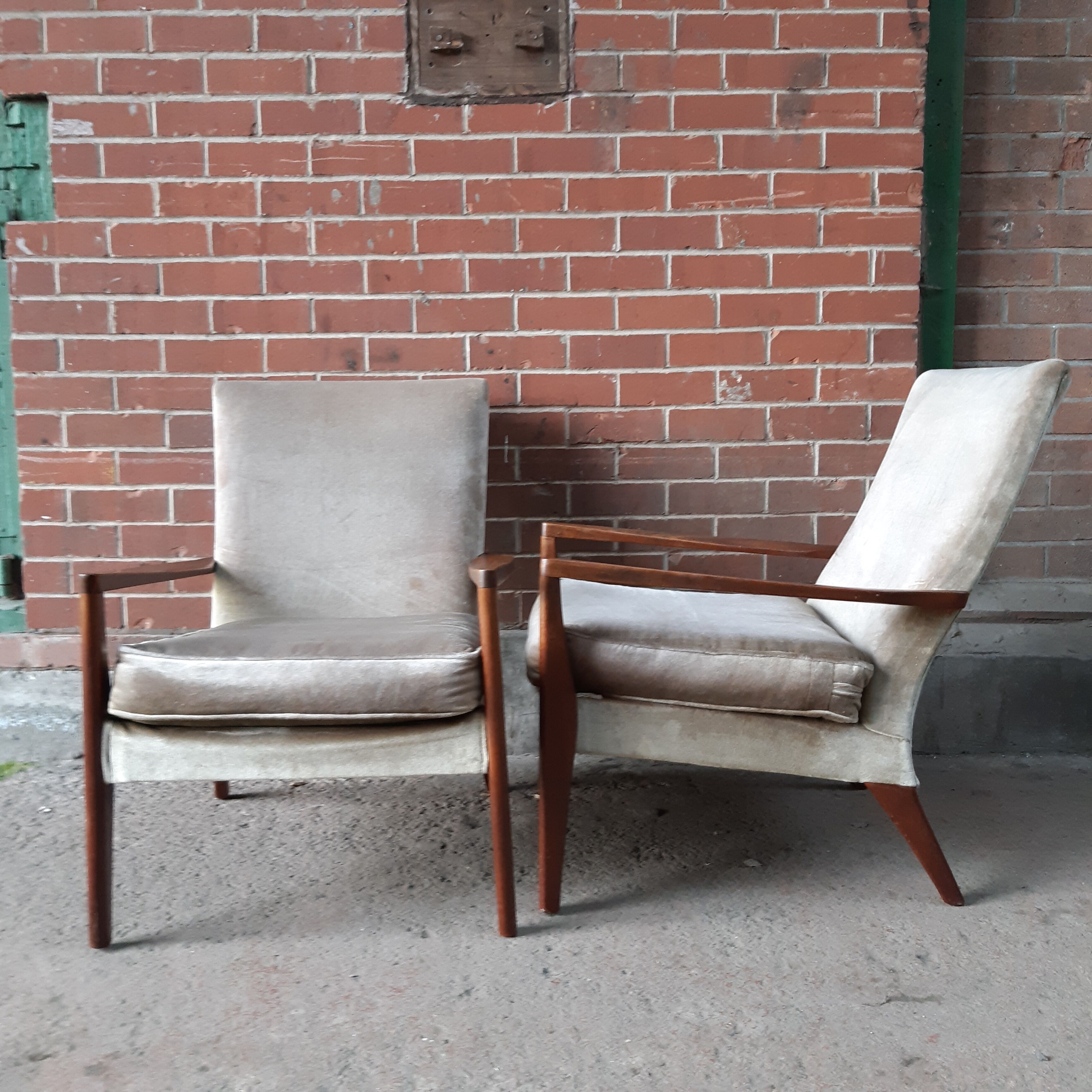 Mid Century Parker Knoll arm chairs