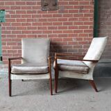 Mid Century Parker Knoll arm chairs