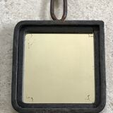 Undue metal mirror 19x34cm