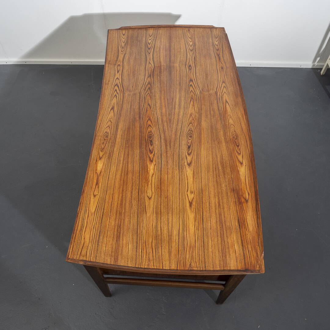 Bureau scandinave, teck, vintage, restauré