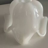 Globe vintage en opaline