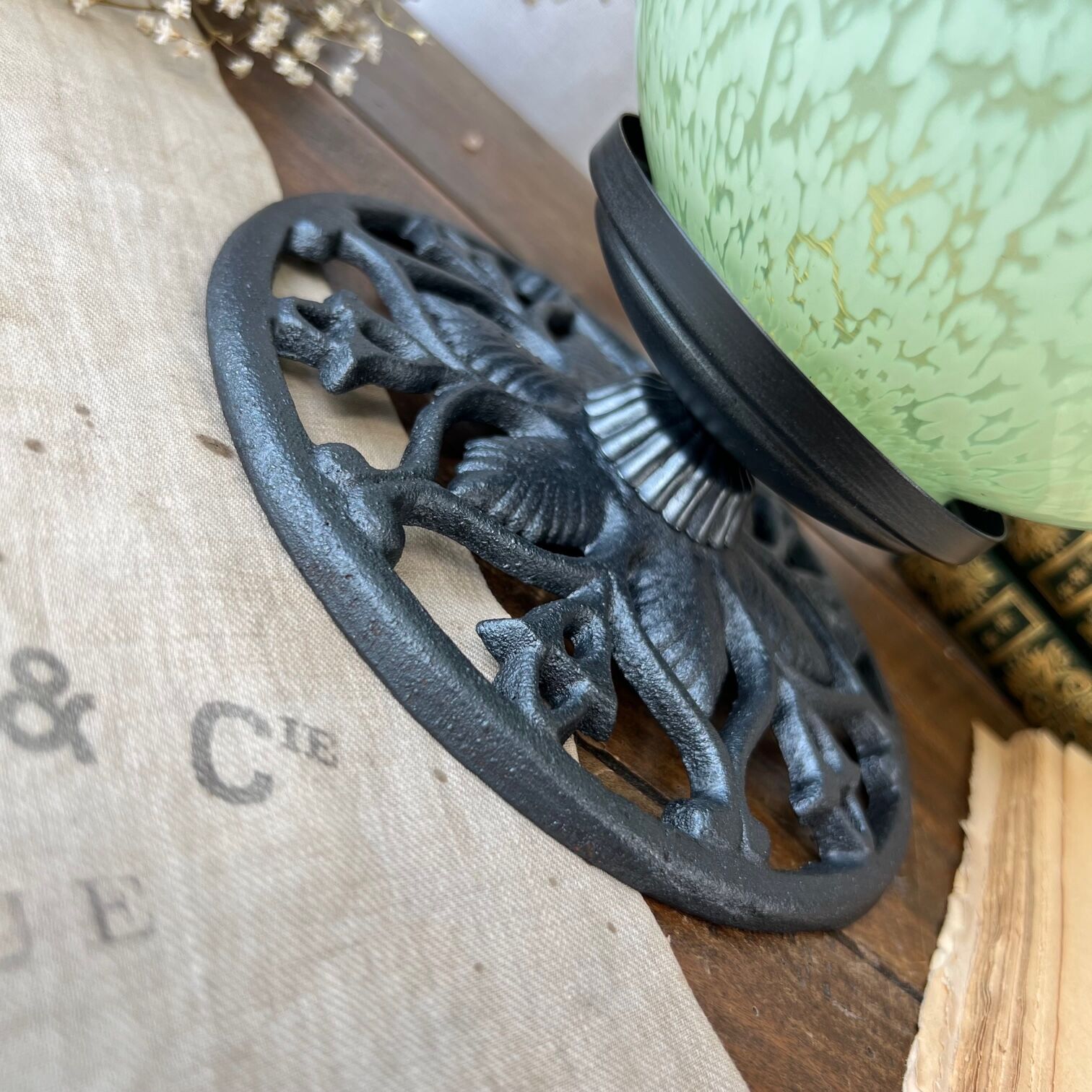 Table lamp "The Green Moon"