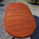 Baumann extendable table in teak from the 1960s.