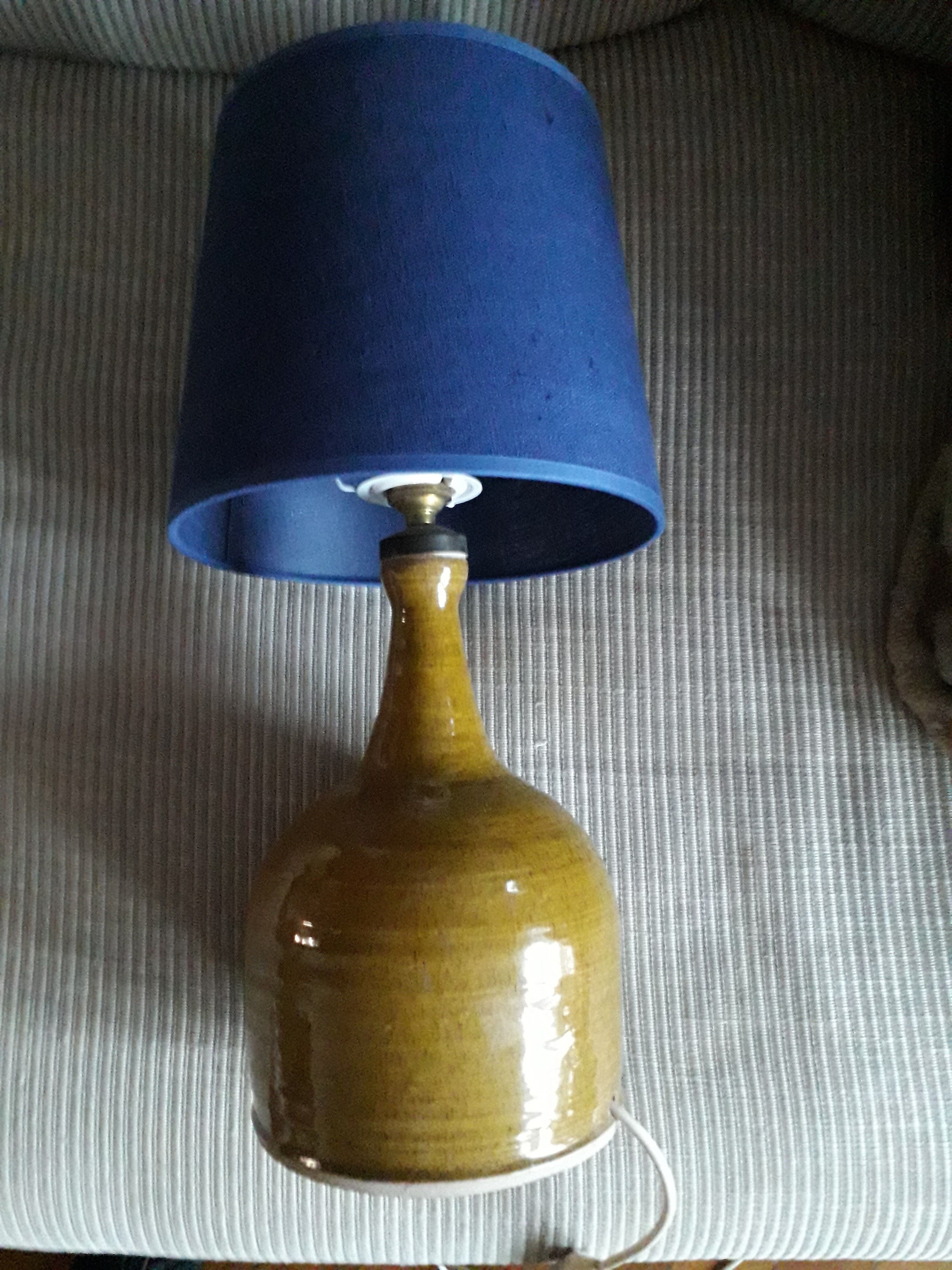 Lampe vintage poterie du Marais