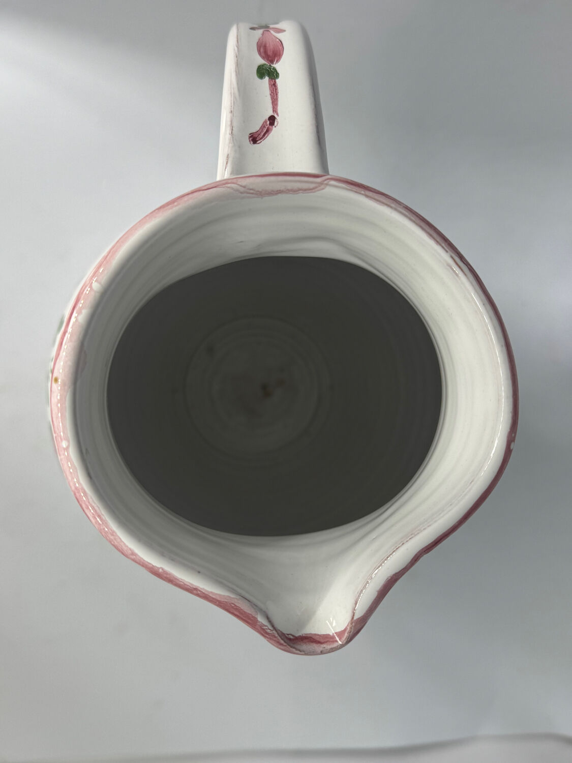 Terracotta cruche from Passavant in Argonne