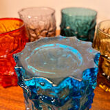 Set of 6 Geoffrey Baxter glasses from the 60s