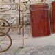 Vintage rolling bar trolley