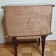 Chevet en bois blond vintage, années 50-60