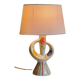 Vintage design enamelled ceramic lamp