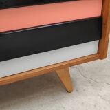 U-460 pink sideboard by Jiri Jiroutek for Interier Praha 60's