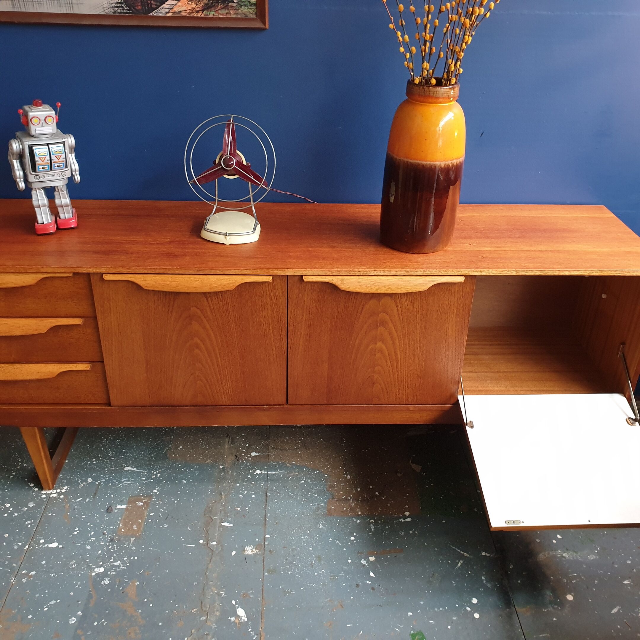 1960's British Teak Sideboard