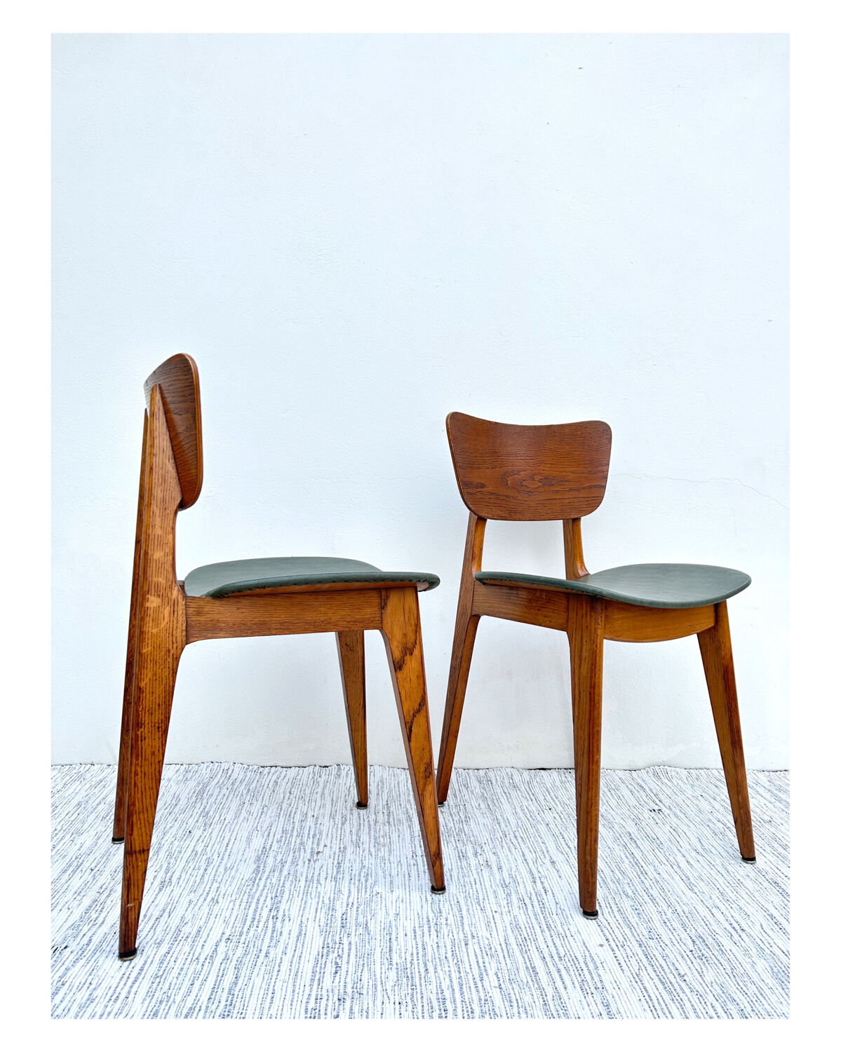 Set of 2 Roger Landault chairs