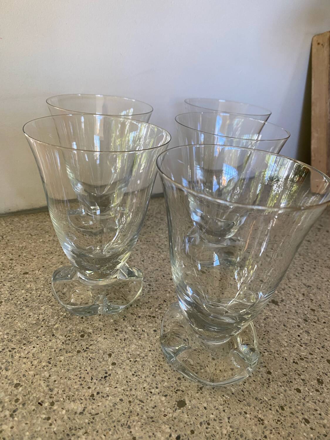 5 glass water glasses