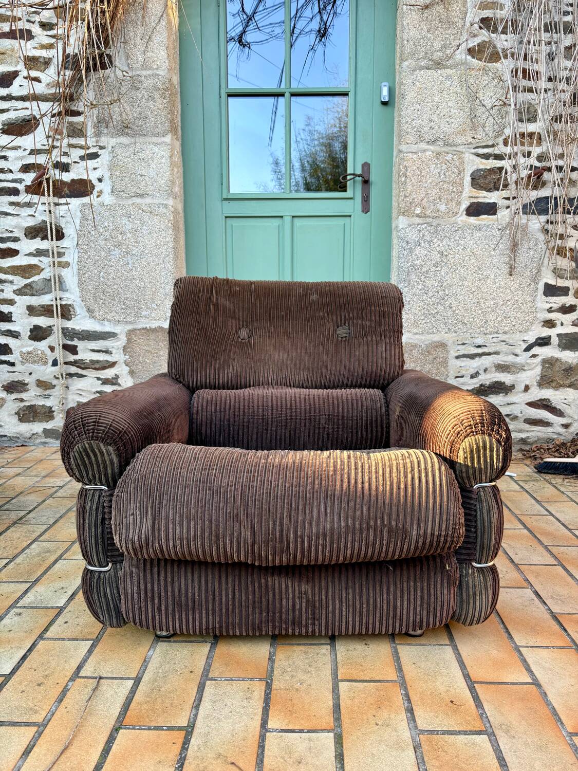 Vintage Space Age armchair