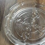Old bottle bottom or glass moulded pocket tray