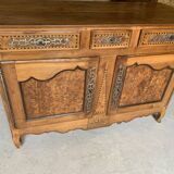 Louis XV walnut sideboard, 19th century