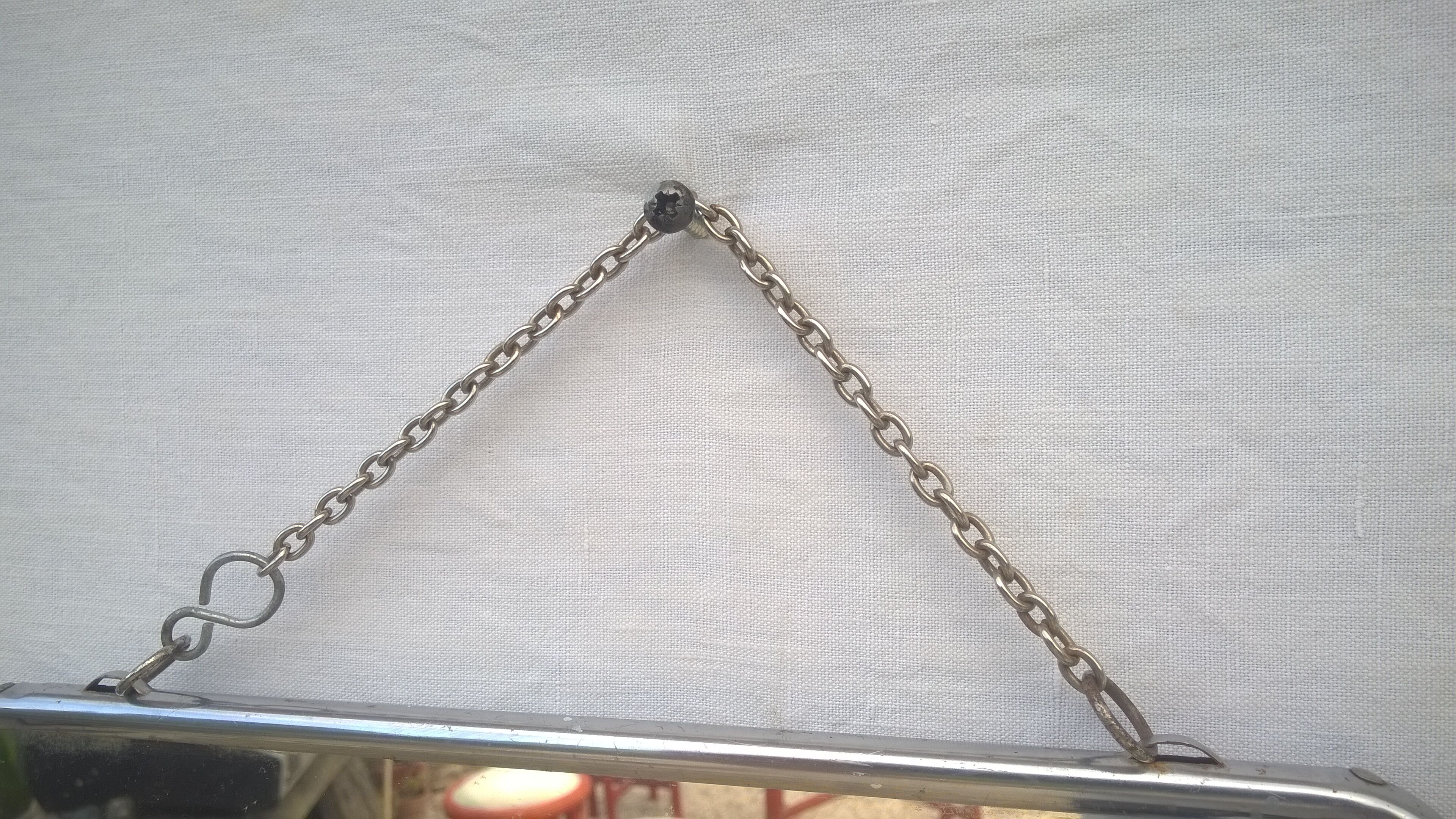 Barber triptych mirror 80x30cm