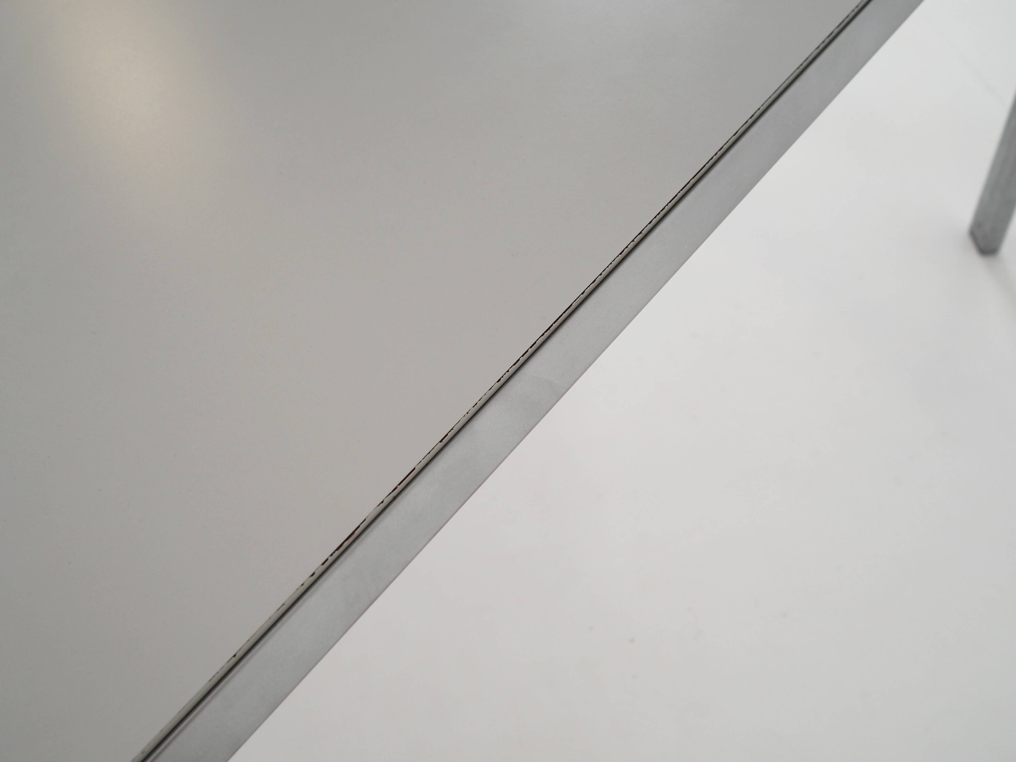 Aluminium desk, Scandinavian design, 1980s, manufacture: Montana Furniture