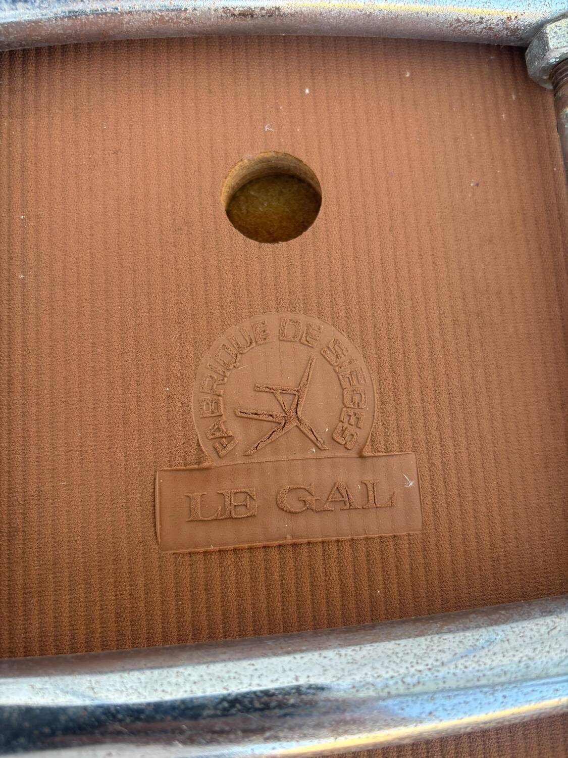 Lot 4 chaises 1960 Le Gal