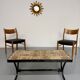 Pair of Italian design chairs by Consorzio Sedie Friuli, 1960s.