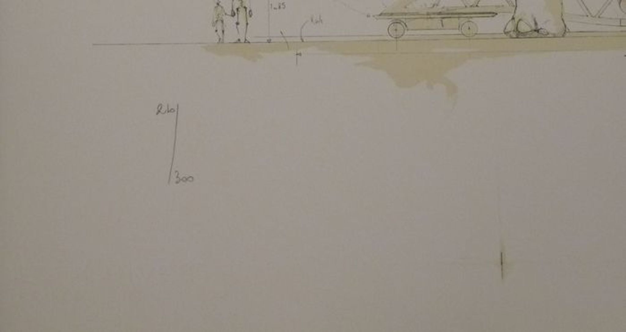 Original lithograph signed and numbered François Delaroziere L'éléphant, 2008.